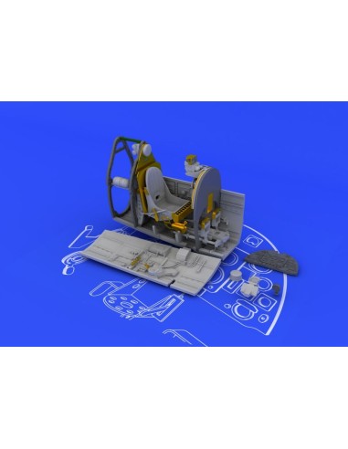 Spitfire Mk.IX cockpit for Eduard 