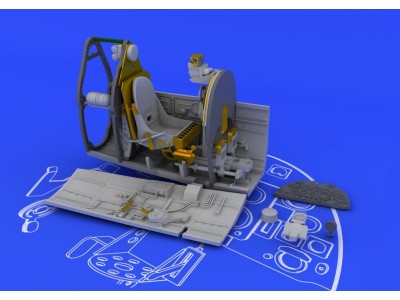 Spitfire Mk.IX cockpit for Eduard 