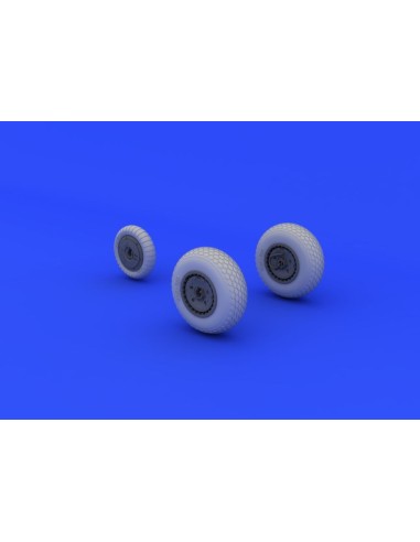 Me 262 wheels for Tamiya 