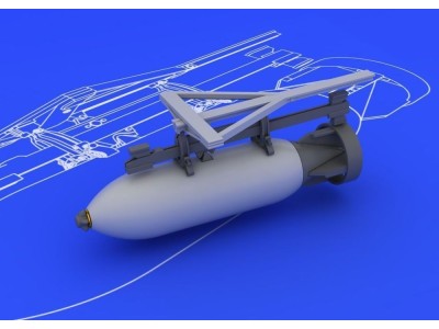 Spitfire 500lb bomb set for Eduard 