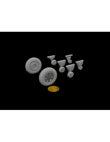Spitfire wheels - 4 spoke for Eduard 