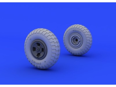 Spitfire wheels - 4 spoke for Eduard 