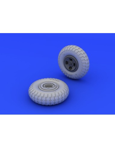 Spitfire wheels - 4 spoke for Eduard 