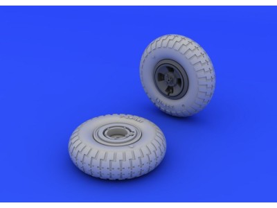 Spitfire wheels - 4 spoke for Eduard 
