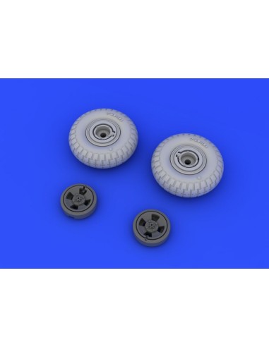 Spitfire wheels - 4 spoke for Eduard 