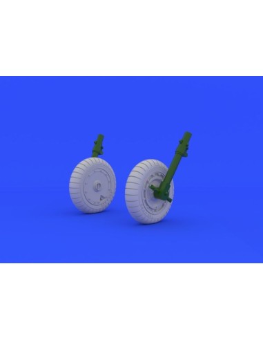 Fw 190 wheels late for Eduard 