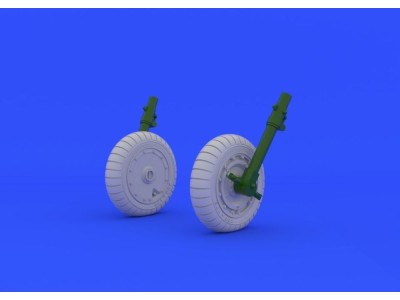 Fw 190 wheels late for Eduard 