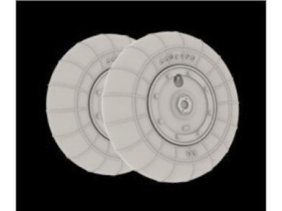 Bf 109G-10 wheels for Eduard 