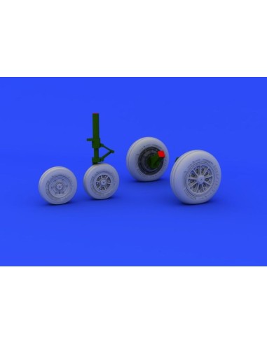 F-104 undercarriage wheels late f.Hasega 