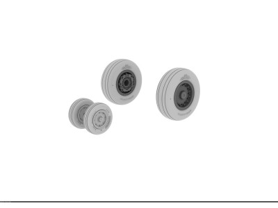 A-6 wheels for Hobby Boss 