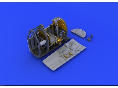 Spitfire Mk.VIII cockpit for Eduard 