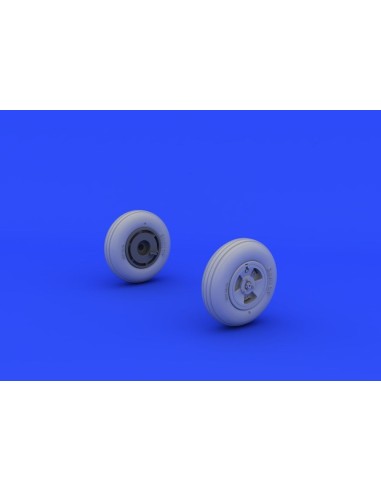 Spitfire Mk.XVI wheels-3 spoke for Eduar 
