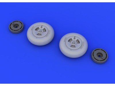 Spitfire Mk.XVI wheels-3 spoke for Eduar 