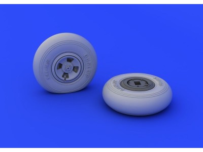 Hurricane Mk.I wheels for Airfix 
