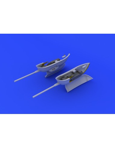 Bf 109 cannon pods for Eduard 