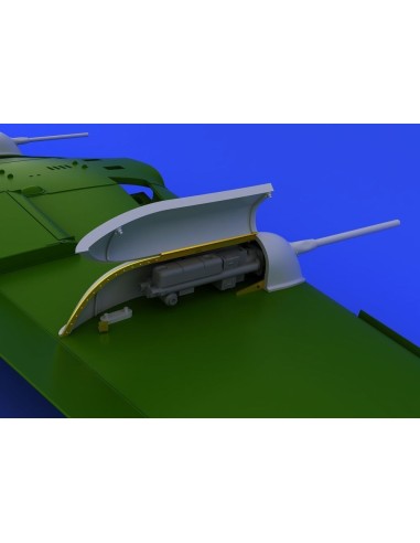 Bf 109 cannon pods for Eduard 