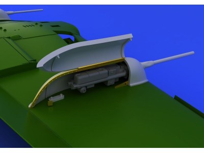 Bf 109 cannon pods for Eduard 
