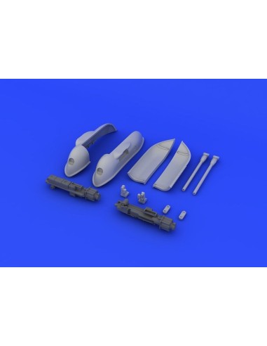 Bf 109 cannon pods for Eduard 