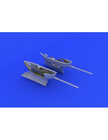 Bf 109 cannon pods for Eduard 