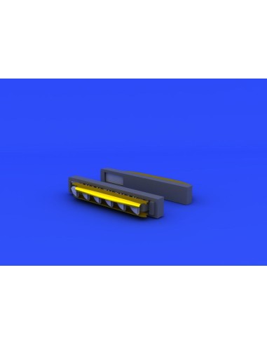 Bf 109G exhaust stacks for Eduard 