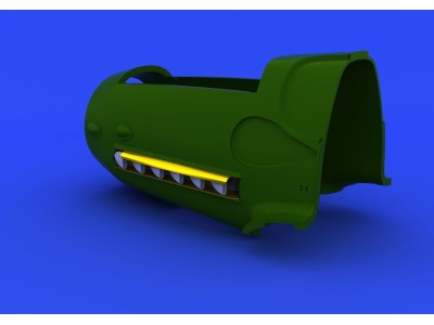 Bf 109G exhaust stacks for Eduard 