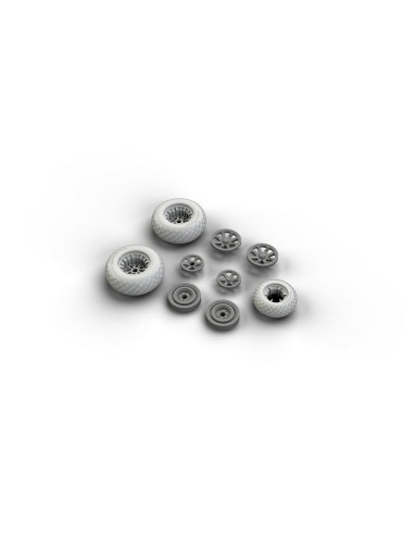 P-38 wheels for Academy 
