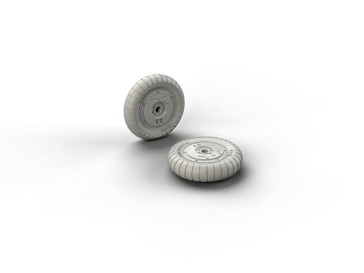 Bf 109G-6 wheels 