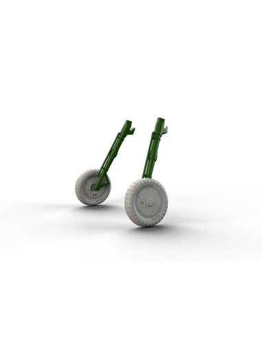 Bf 109G-6 wheels 
