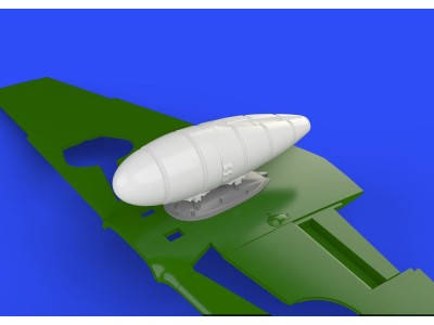 Bf 109G external fuel tanks for Eduard 