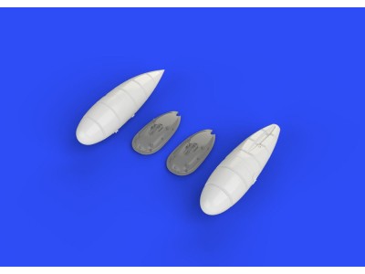 Bf 109G external fuel tanks for Eduard 