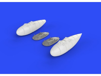 Bf 109G external fuel tanks for Eduard 