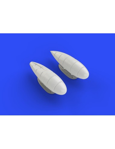 Bf 109G external fuel tanks for Eduard 
