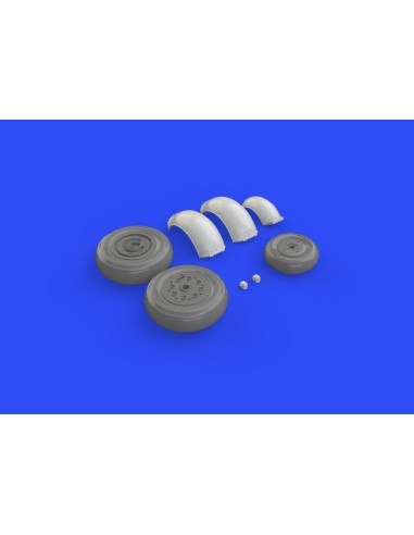 Meteor F.8 wheels for Airfix 