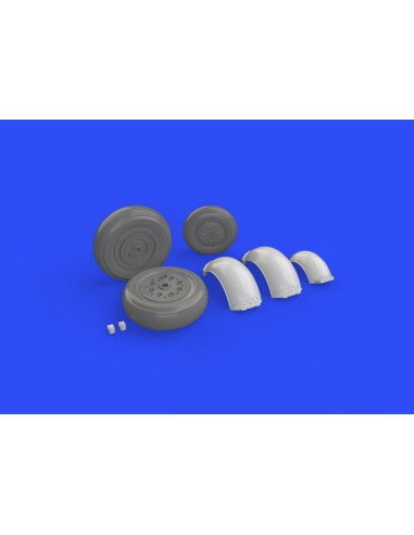 Meteor F.8 wheels for Airfix 