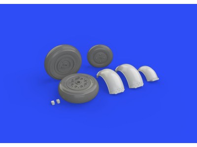 Meteor F.8 wheels for Airfix 
