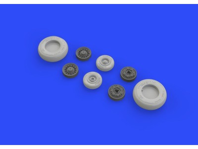 F-14A wheels for Tamiya 