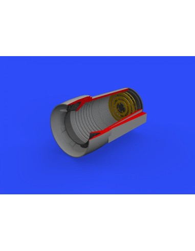 Crusader exhaust nozzle for Hasegawa 