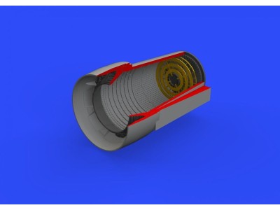 Crusader exhaust nozzle for Hasegawa 