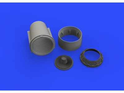 Crusader exhaust nozzle for Hasegawa 