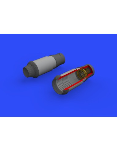 F-14A exhaust nozzles for Tamiya 