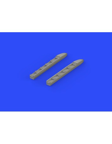 Ki-61-Id exhaust stacks for Tamiya 
