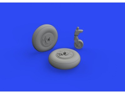 Ki-61-Id wheels for Tamiya 