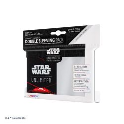 SW Unlimited Sleeves Double Pack : SpaceRedGamegenic 2