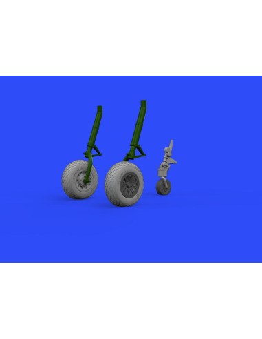 P-51D wheels for Airfix 