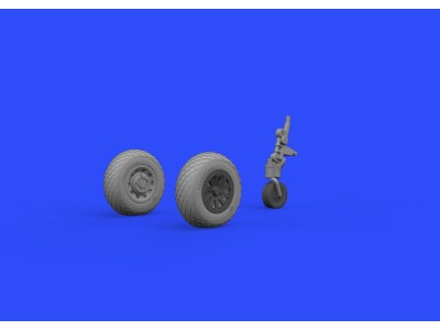 P-51D wheels for Airfix 