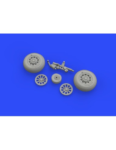 P-51D wheels for Airfix 