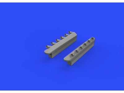 P-51D exhaust stacks w/fairing f.Airfix 