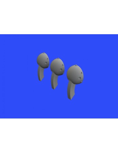 P-51D rear view mirrors for Airfix 