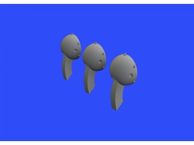 P-51D rear view mirrors for Airfix 