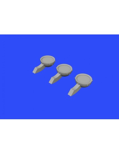 P-51D rear view mirrors for Airfix 